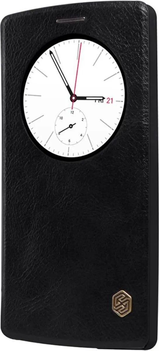 Nillkin Qin Leather Bookhoes LG G4 - Zwart - afbeelding 4 van 6