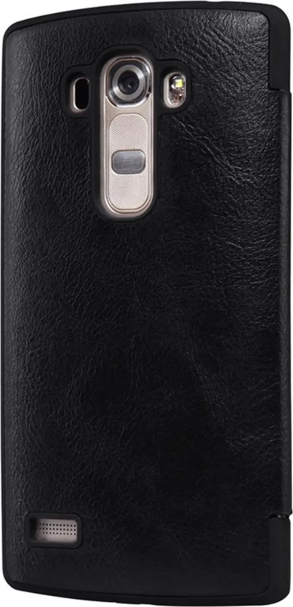 Nillkin Qin Leather Bookhoes LG G4 - Zwart - afbeelding 3 van 6