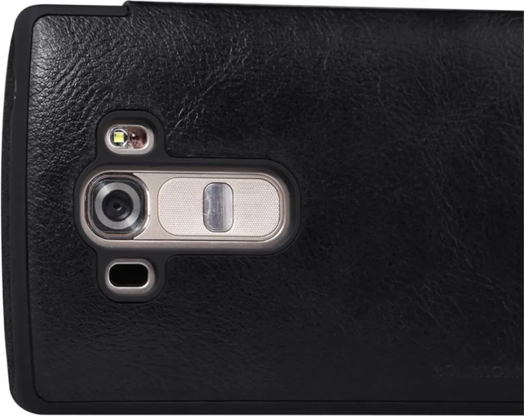 Nillkin Qin Leather Bookhoes LG G4 - Zwart - afbeelding 5 van 6
