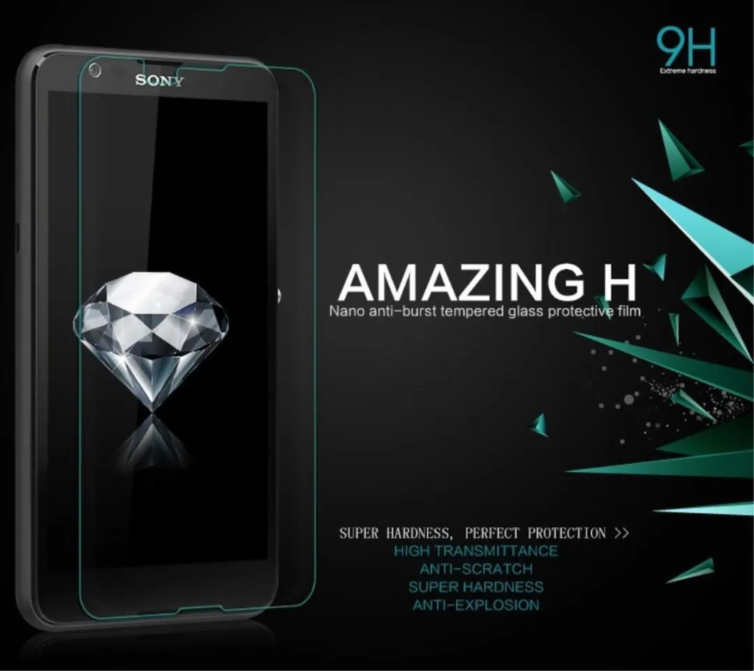 Nillkin HG-SP SON-E4G Tempered Glass Screenprotector - 9H Nano - afbeelding 4 van 6