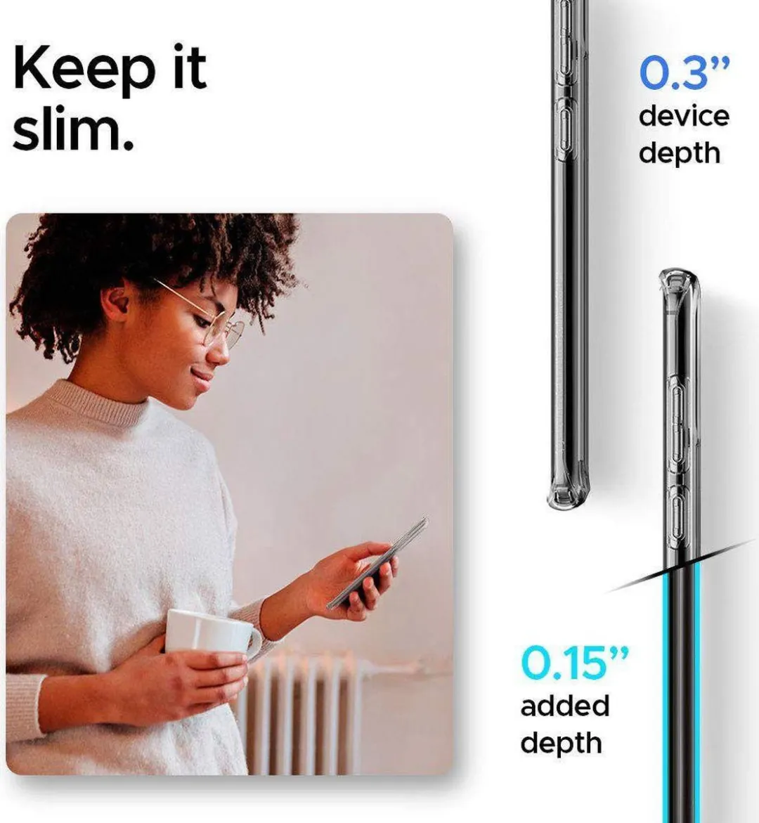 Spigen Ciel Samsung Galaxy S20 Plus Hoesje ACS00764 - Wit - afbeelding 5 van 6