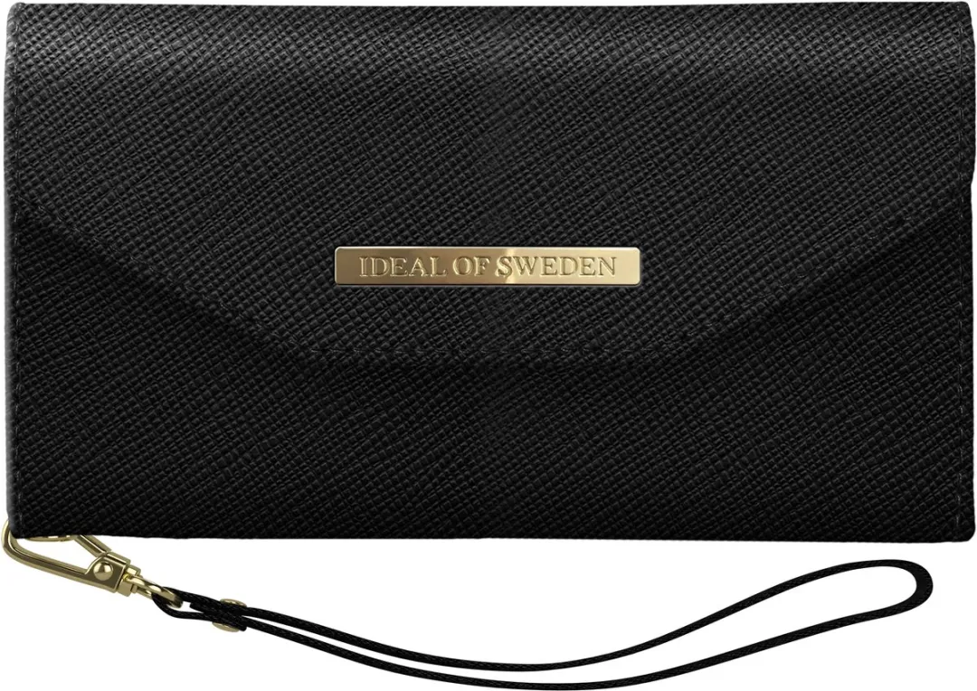 iDeal of Sweden Mayfair 2in1 Clutch iPhone XR - IDMC-I1861-01 - Zwart