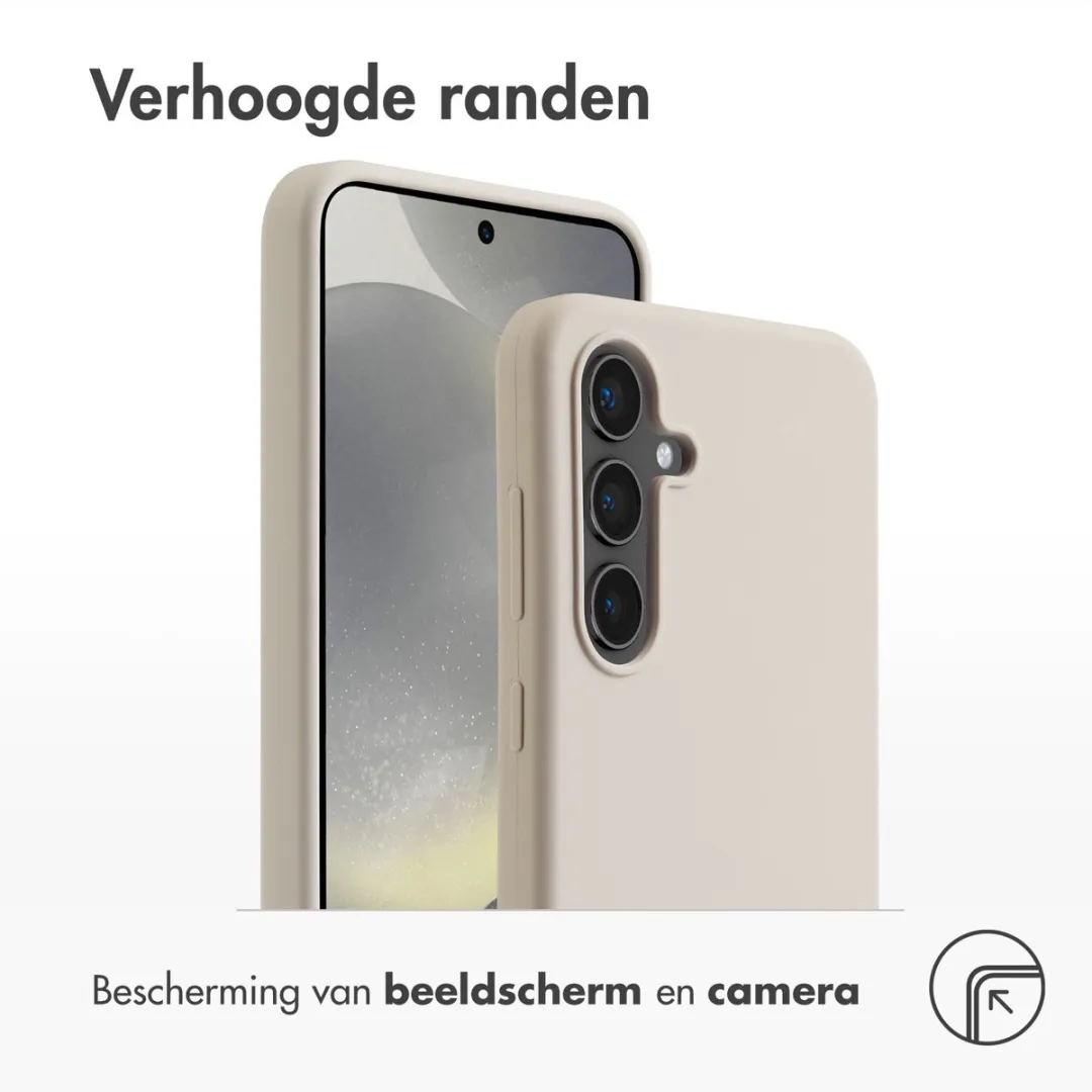Accezz Hoesje Samsung Galaxy S24 FE - Stone - afbeelding 6 van 6