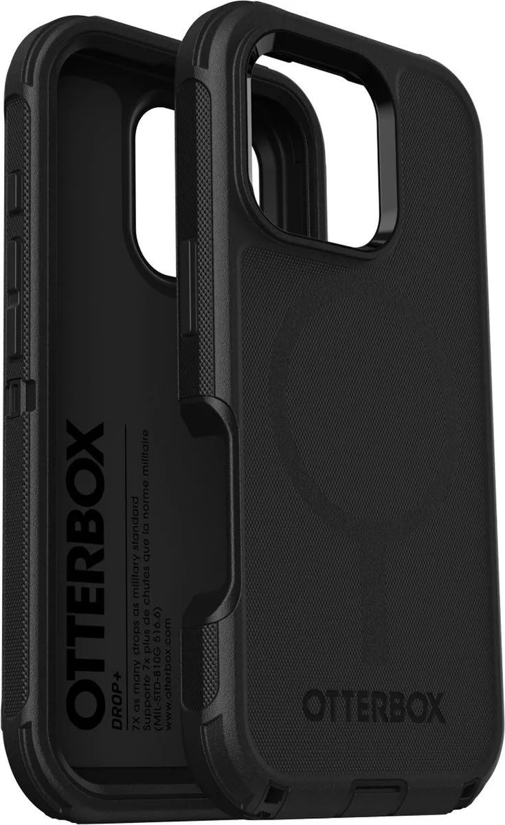 OtterBox Defender MagSafe iPhone 16 Pro Hoesje - 12183 - Zwart
