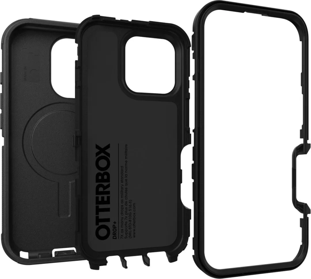 OtterBox Defender MagSafe iPhone 16 Pro Hoesje - 12183 - Zwart