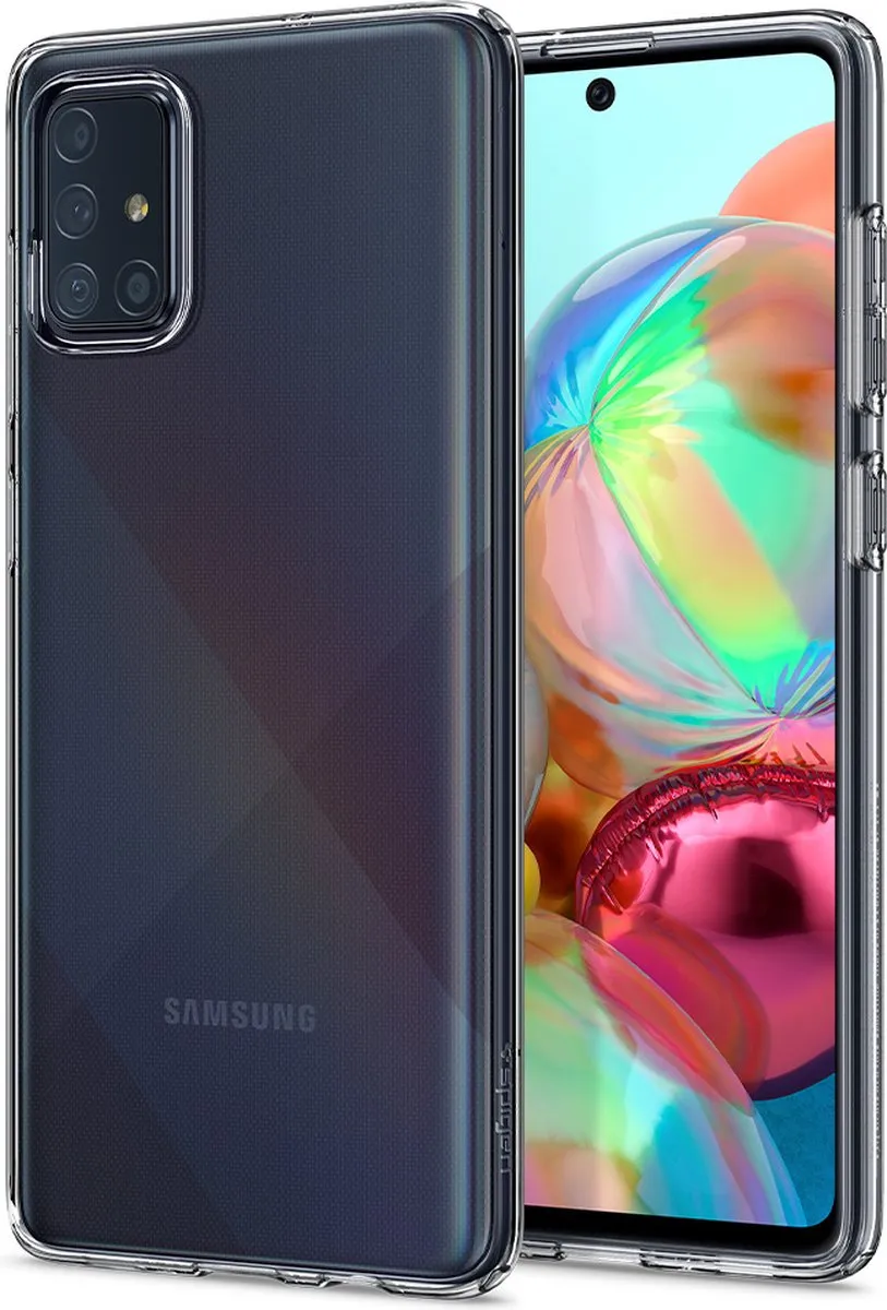 Spigen Liquid Crystal Samsung Galaxy A71 Hoesje - Transparant