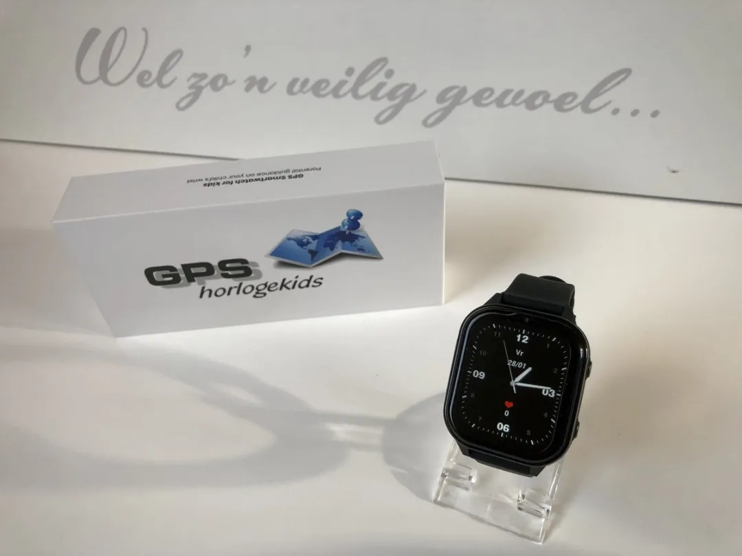 GPSHorlogeKids Edge Pro Smartwatch - Zwart - afbeelding 6 van 6