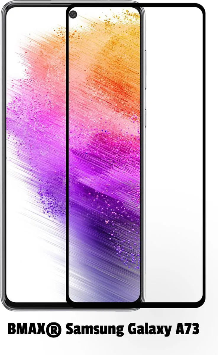 BMAX Glazen Screenprotector Samsung Galaxy A73 - 2 Stuks