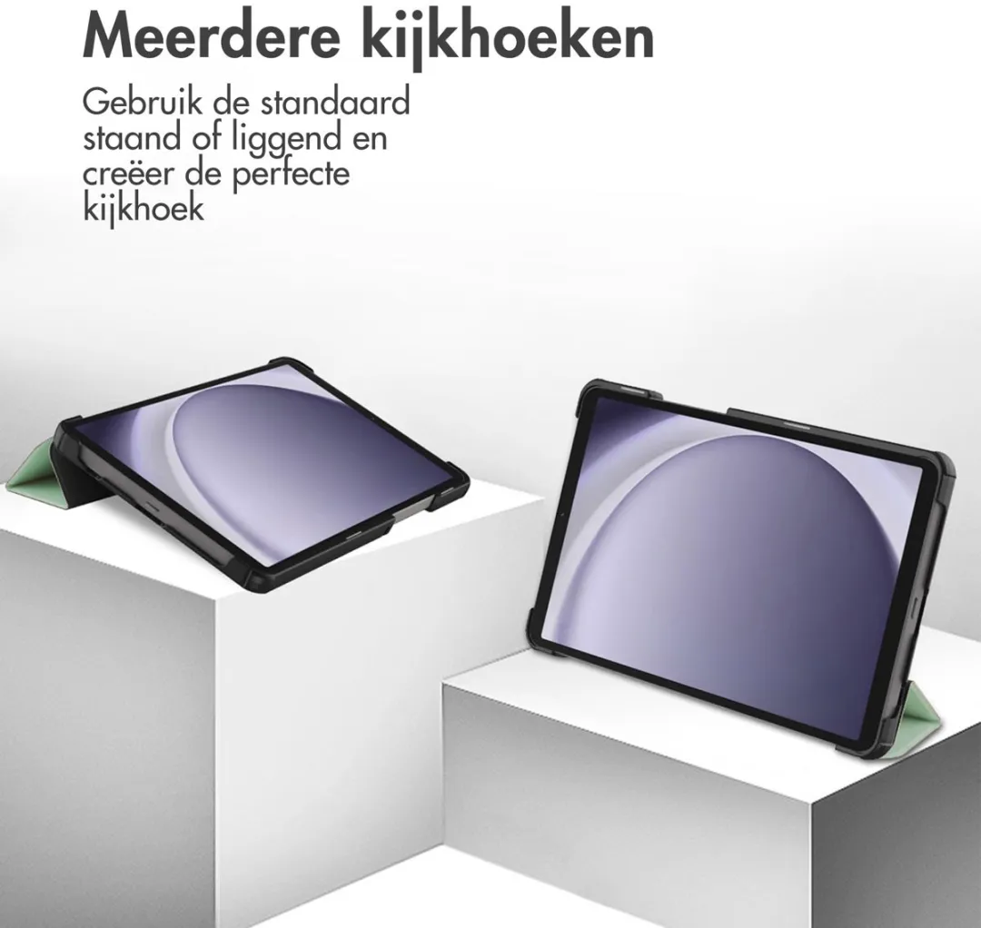 imoshion SH00066610 Tablethoes - Trifold Bookcase - 8.7" - Lichtgroen