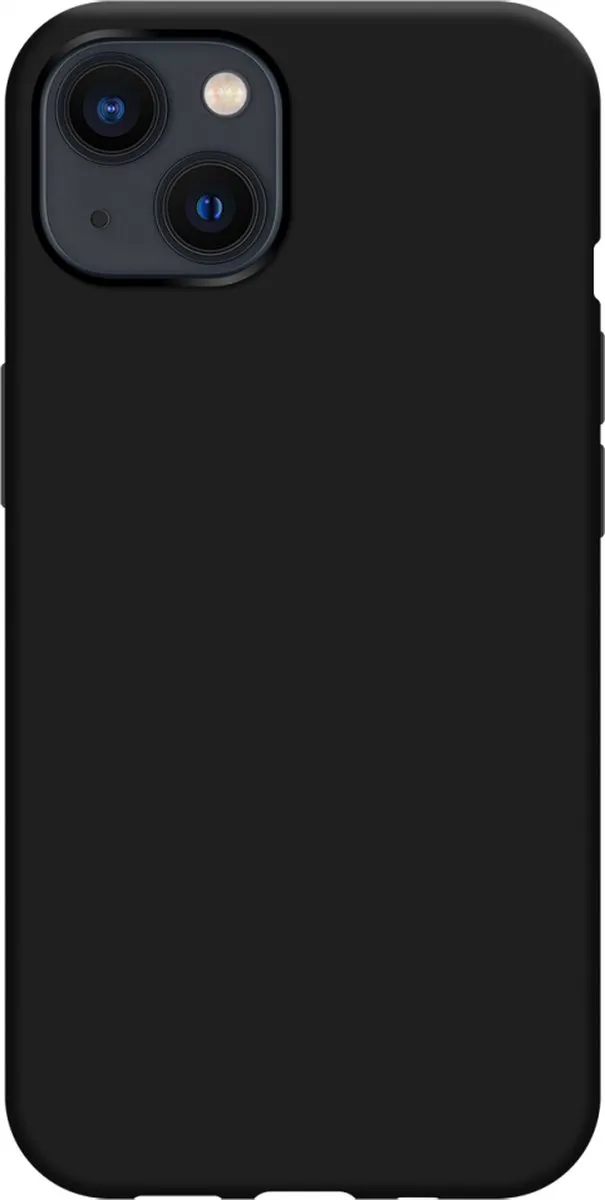 Just in Case Cazy iPhone 14 Hoesje Siliconen - Zwart