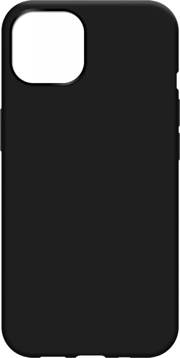 Just in Case Cazy iPhone 14 Hoesje Siliconen - Zwart - afbeelding 6 van 6