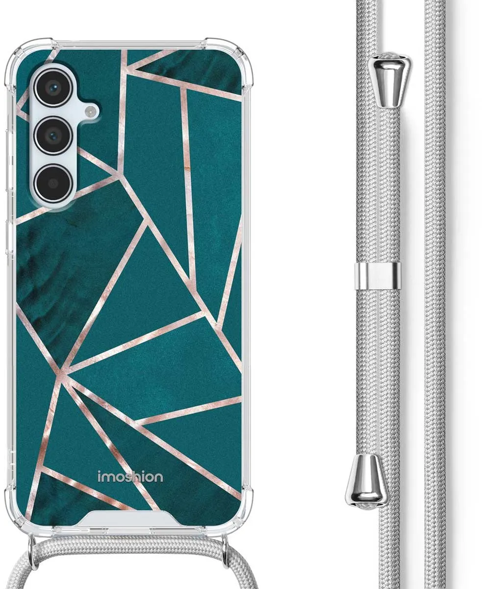 Imoshion Hoesje Samsung Galaxy A55 - Petrol Green Graphic