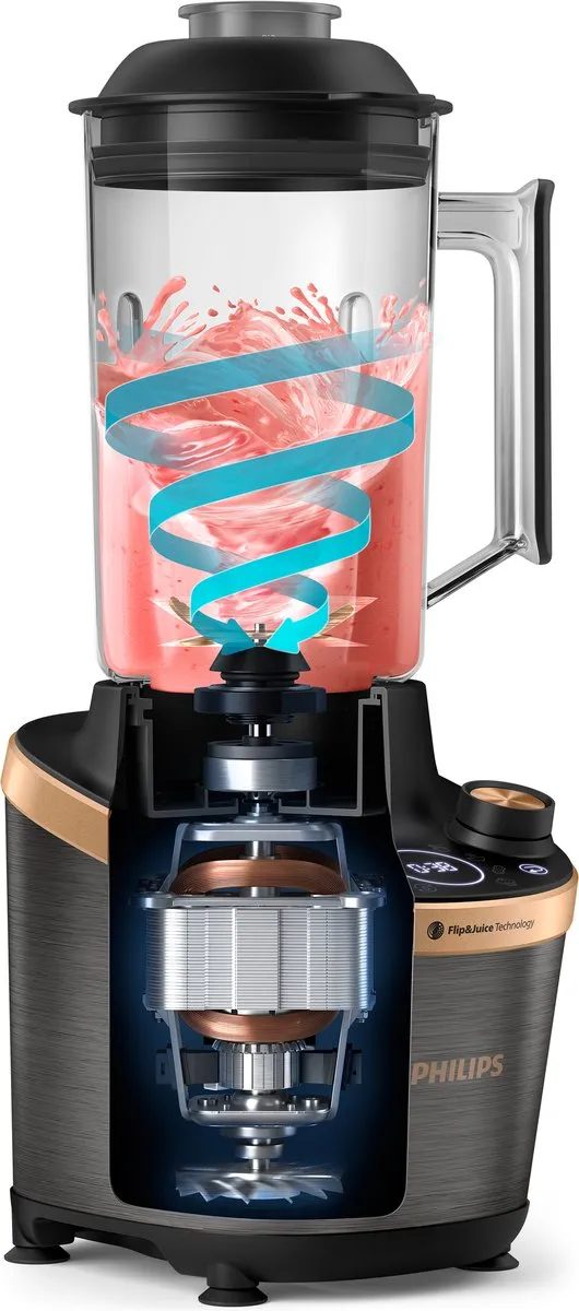 Philips Flip & Juice HR3770/10 Blender 1500W - 2L - afbeelding 6 van 6