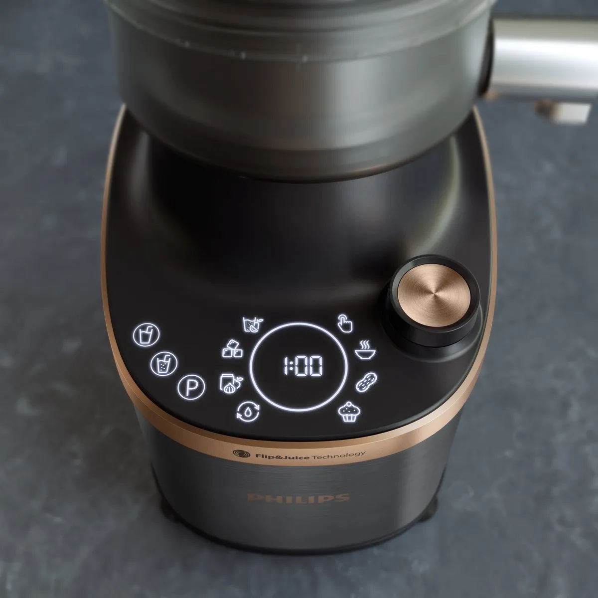 Philips Flip & Juice HR3770/10 Blender 1500W - 2L