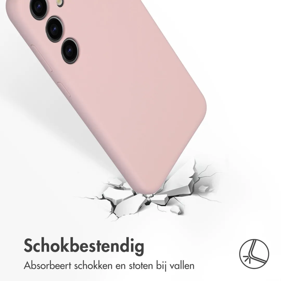 Accezz Hoesje Samsung Galaxy S24 Plus - Roze
