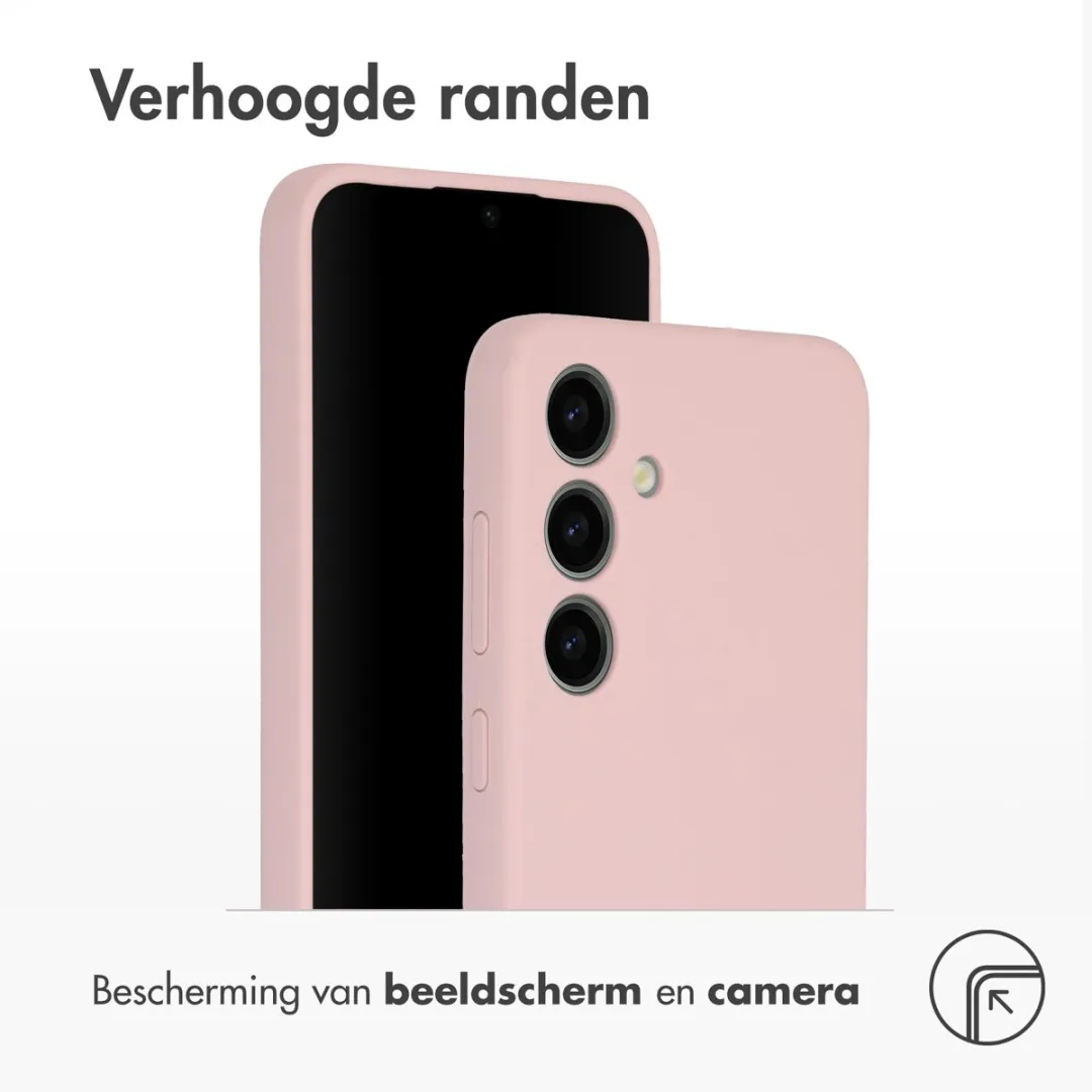 Accezz Hoesje Samsung Galaxy S24 Plus - Roze