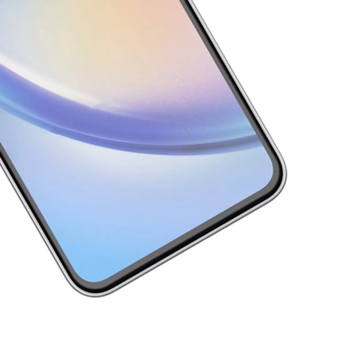 Just in Case Cazy Screenprotector Samsung Galaxy A55 - Gehard Glas - Transparant