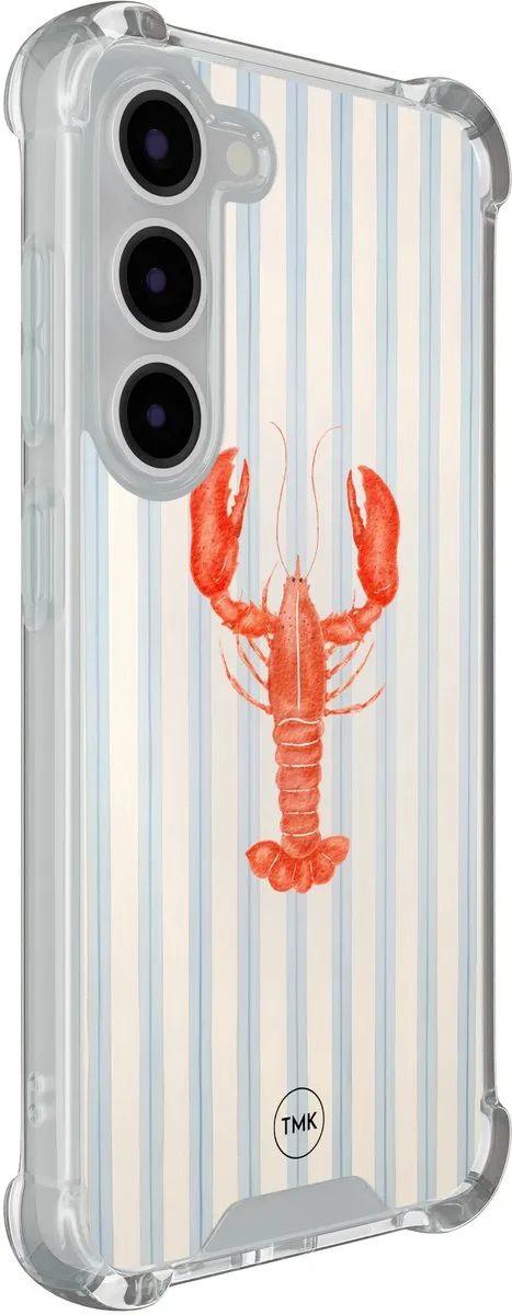 Casevibes Shockproof Hoesje S/S23/S/015 - Samsung Galaxy S23 - Blauw