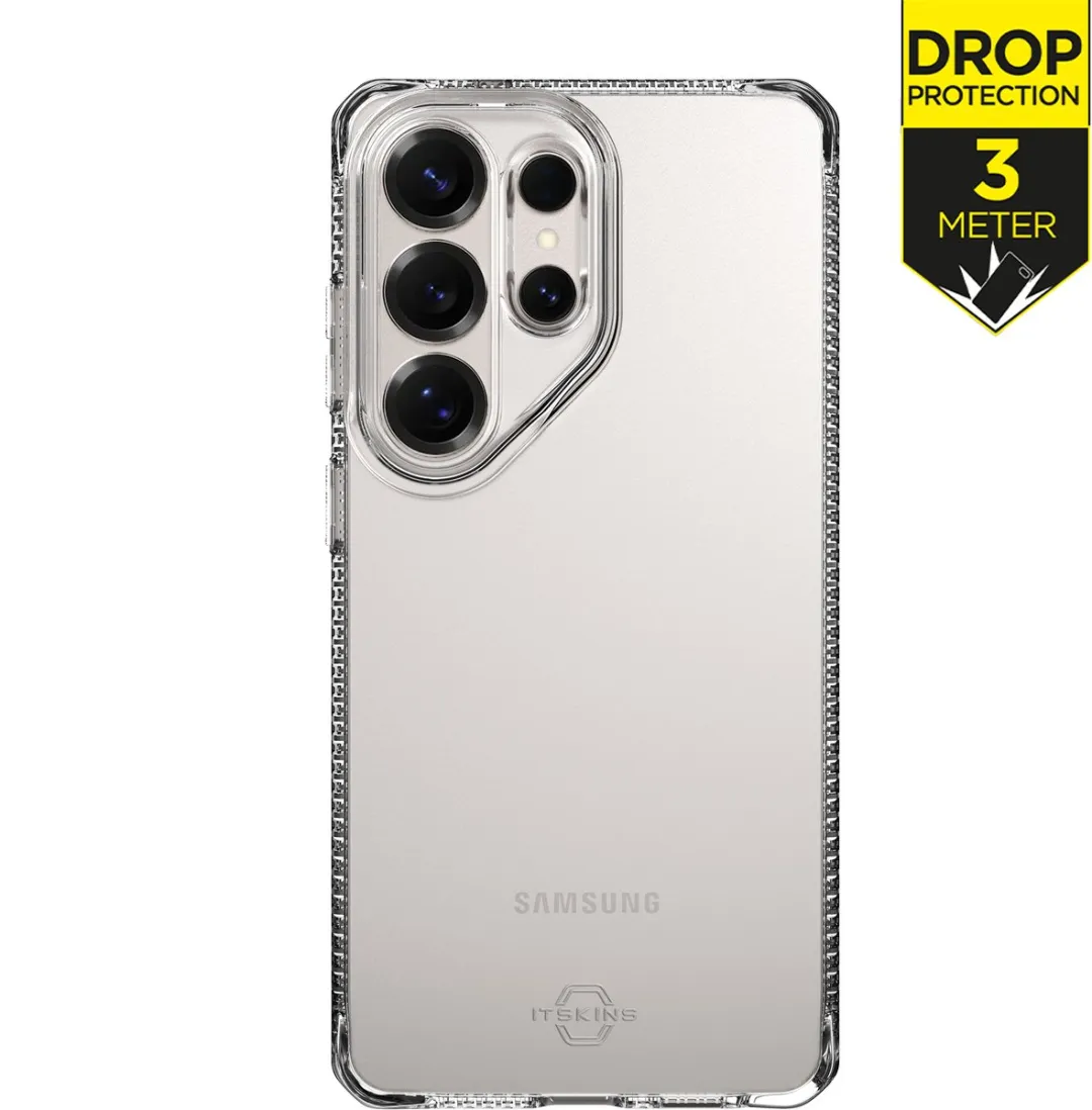 ITSKINS Doorzichtig Hoesje geschikt voor Samsung Galaxy S26 Ultra Telefoonhoesje Flexibel TPU | ITSKINS Level 2 SpectrumClear R Backcover Shockproof | Doorzichtig Telefoonhoesje Galaxy S26 Ultra | Schokbestendig Galaxy S26 Ultra Telefoonhoesje | Anti