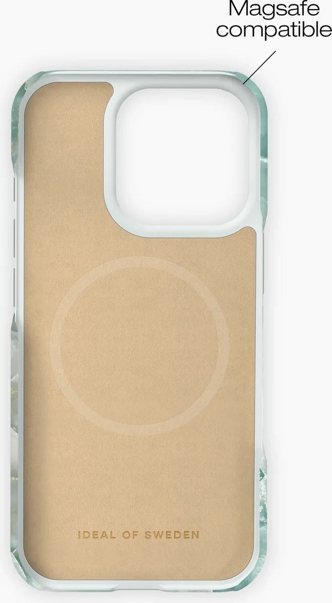 iDeal of Sweden iPhone 16 Pro Max Hoesje - Azura Marble MagSafe