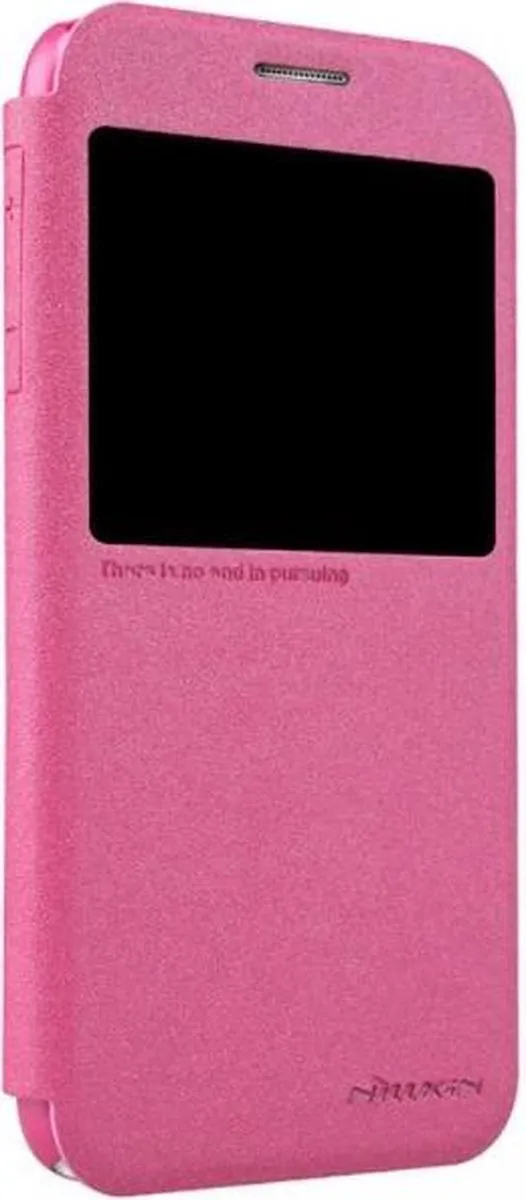Nillkin Leather Case Samsung Galaxy S6 Sparkle Series - Rood - afbeelding 2 van 6