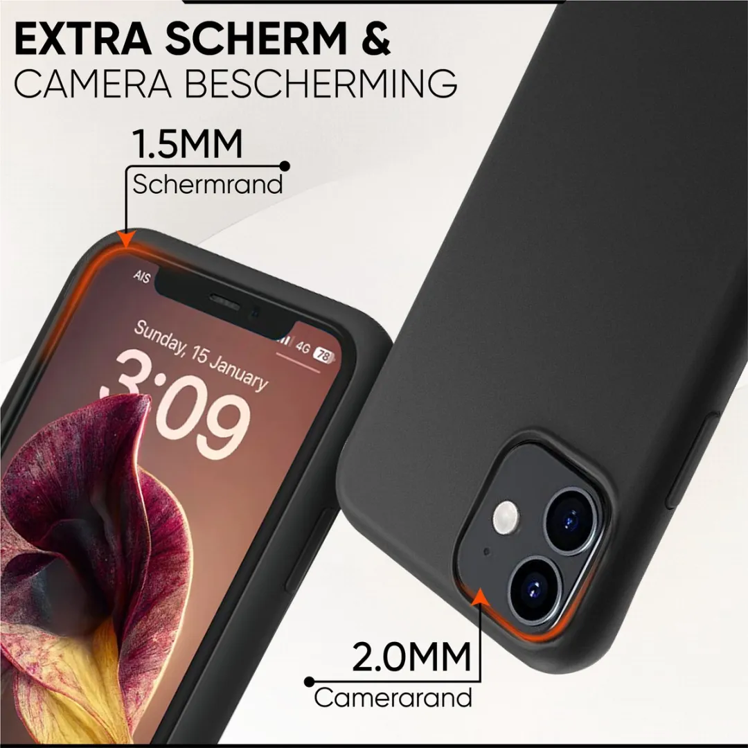 NUVEX iPhone 11 Hoesje - Zwart - MPN 8720892373632