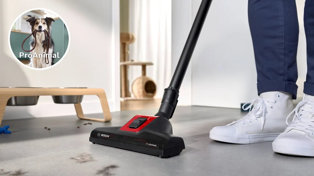 Bosch ProAnimal BGS7PET1 Stofzuiger - 800W - 3L - Rood