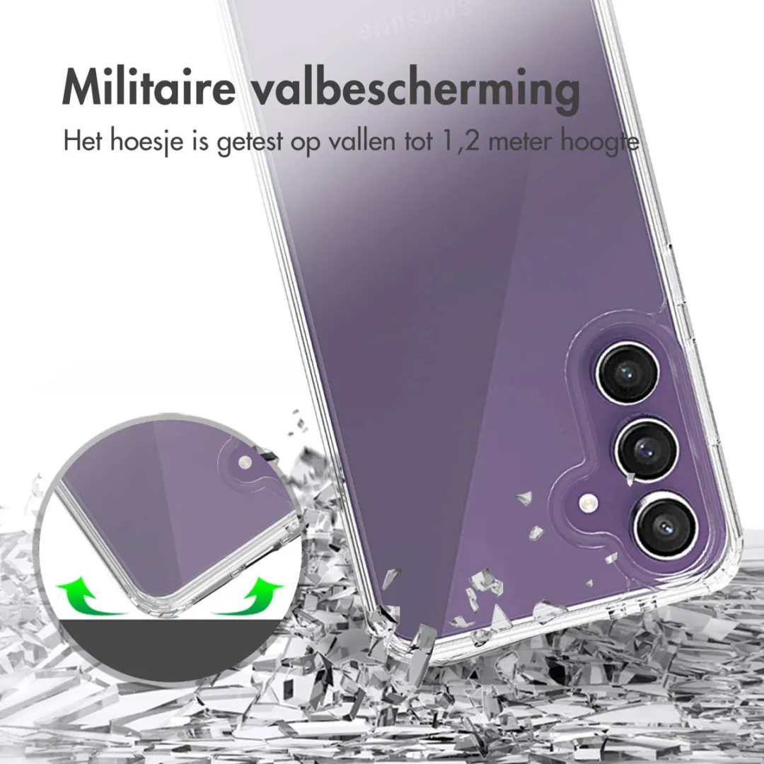 Accezz Xtreme Impact Backcover 2.0 Hoesje - Samsung Galaxy S24 FE - Transparant
