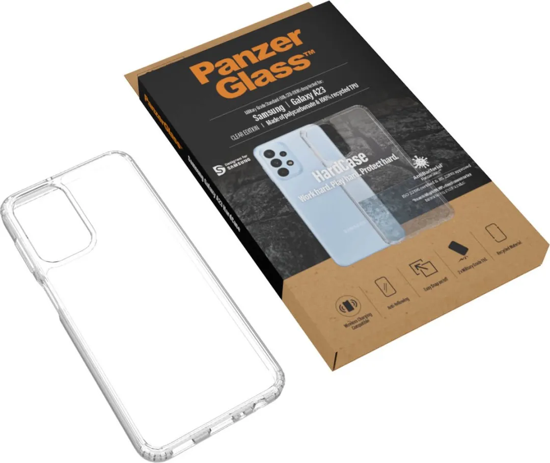 PanzerGlass 0391 Hoes Samsung Galaxy A23 - Transparant - afbeelding 5 van 6
