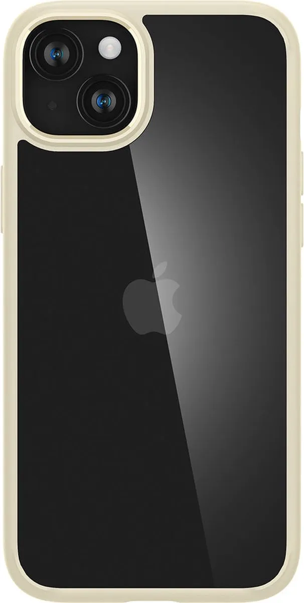 Spigen Ultra Hybrid ACS06658 Hoesje - iPhone 15 Plus - Zand