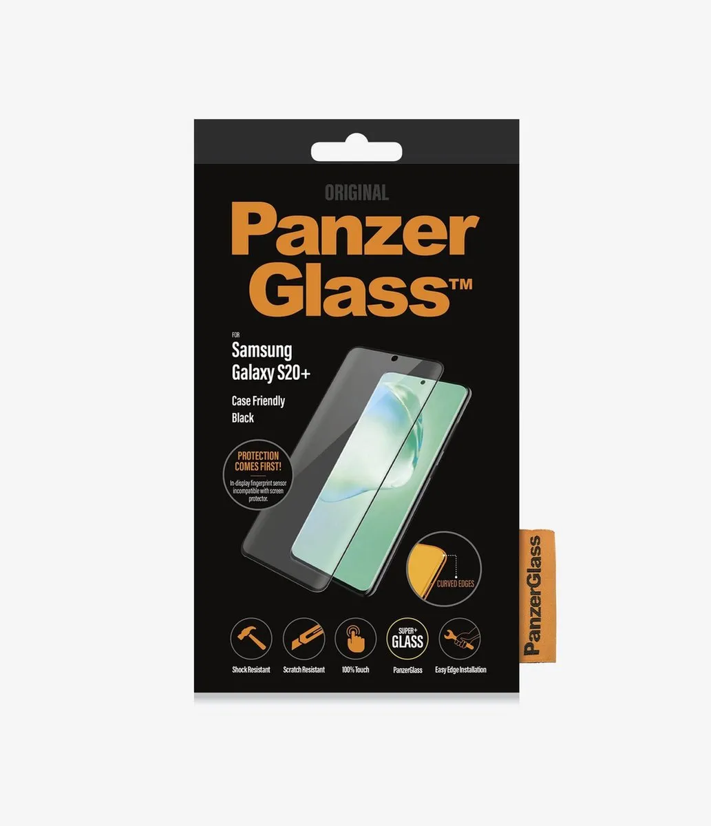 PanzerGlass PZ-7220 Screenprotector - Samsung Galaxy S20 Plus