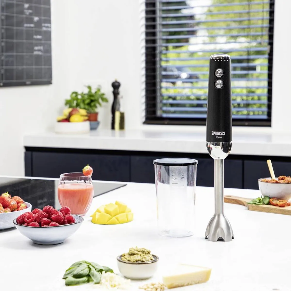 Princess 221229 Staafmixer 1200W - 25 standen - Zwart
