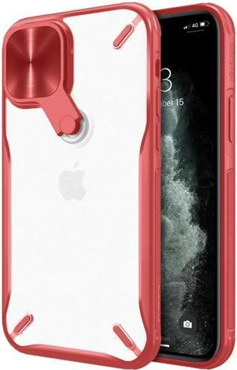Nillkin Cyclops Case iPhone 12 Pro - Rood