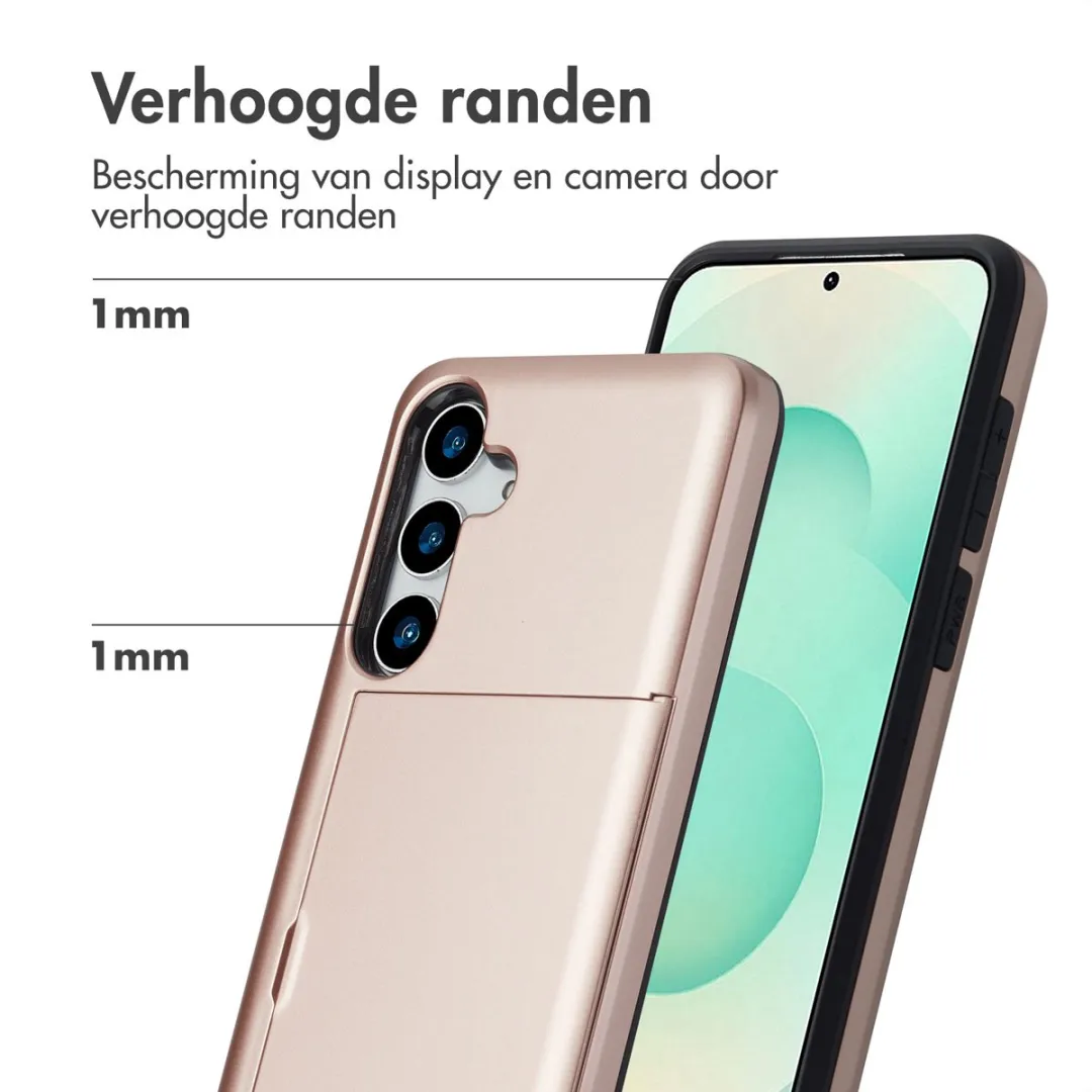 Imoshion Hoesje Samsung Galaxy S25 Plus - Rosé Goud - 2 Pasjes
