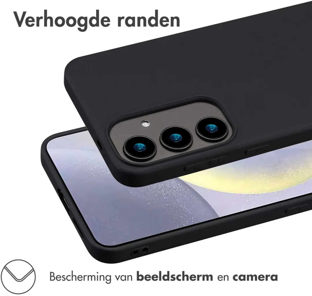 Imoshion Hoesje Samsung Galaxy S25 Plus - Zwart