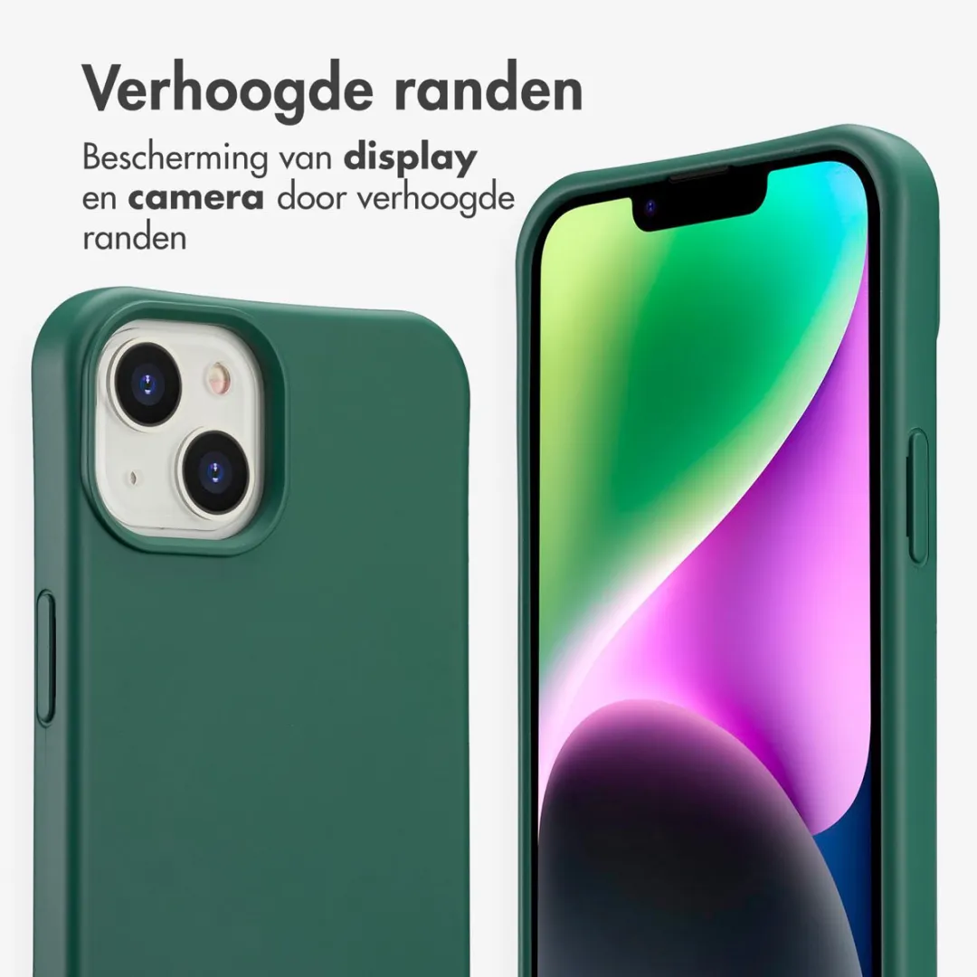 Imoshion Hoesje iPhone 14 Donkergroen - MagSafe