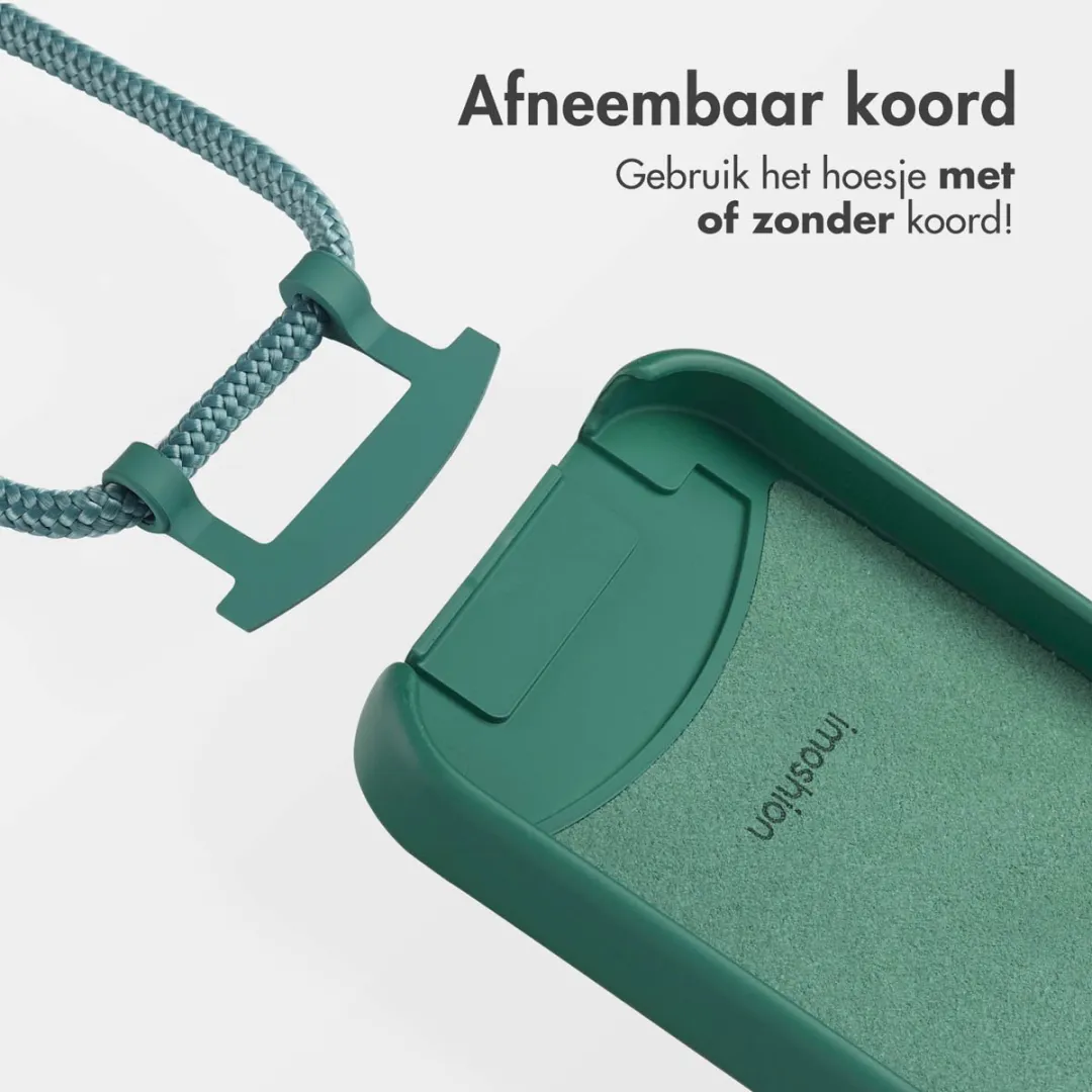 Imoshion Hoesje iPhone 14 Donkergroen - MagSafe