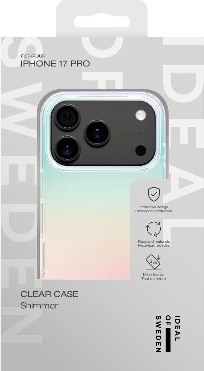iDeal of Sweden Clear Case iPhone 17 Pro - MagSafe Shimmer - IDCLCMS-I2561P-527 - afbeelding 3 van 6