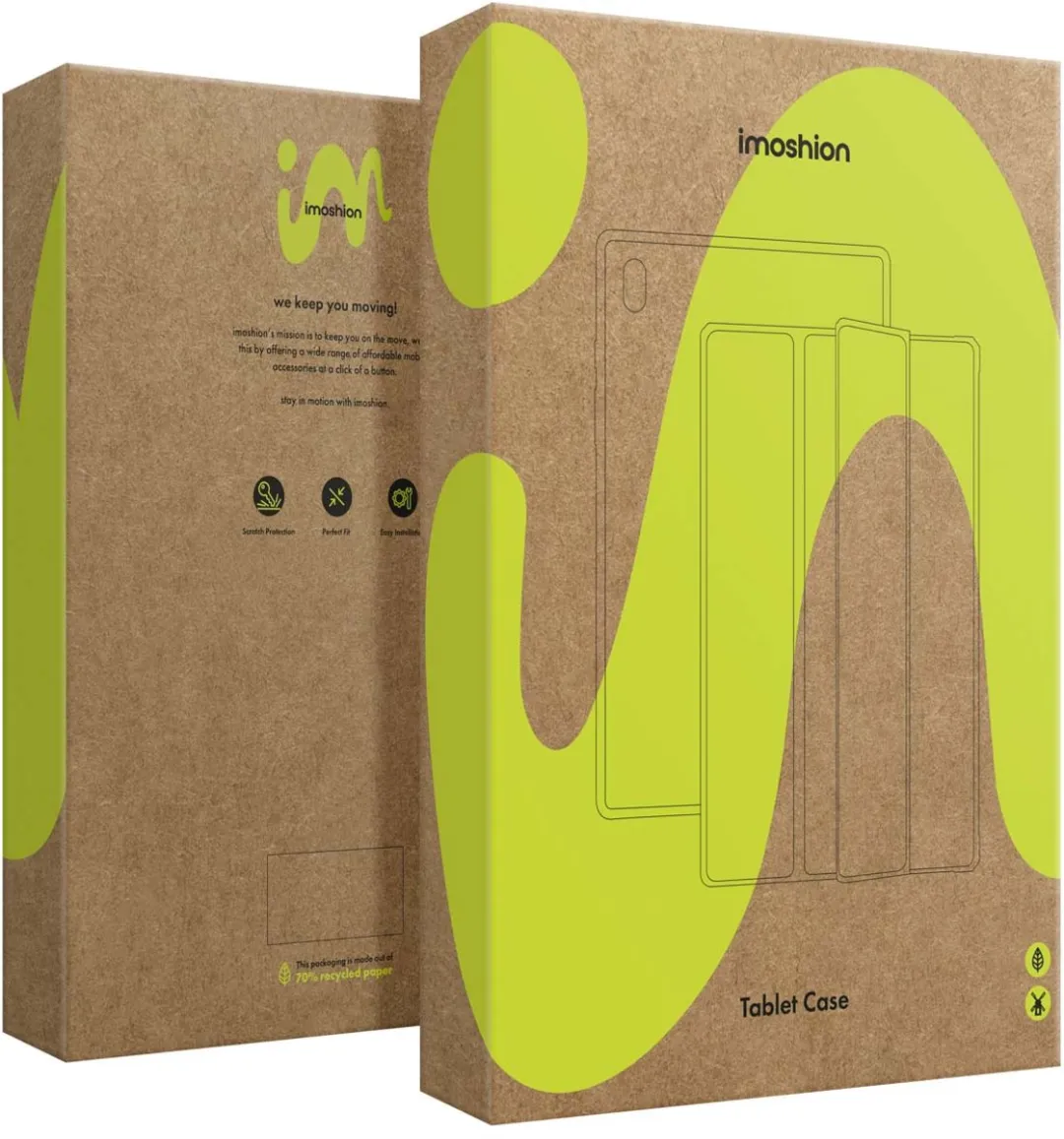 Imoshion Tablethoes SH00009261 - 11 Inch - 360° Draaibaar - Zwart