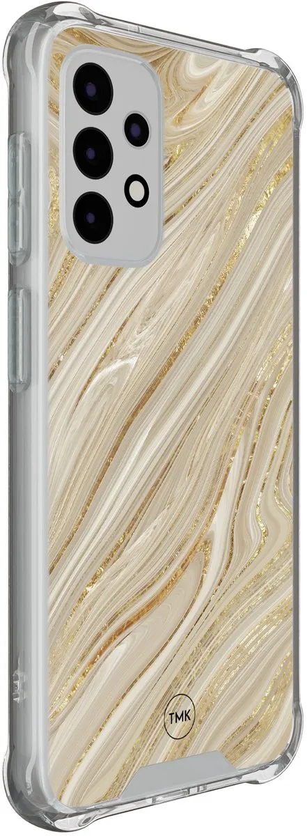 Casevibes Shockproof Hoesje Samsung Galaxy A52 5G - Goud - S/A52s/S/019