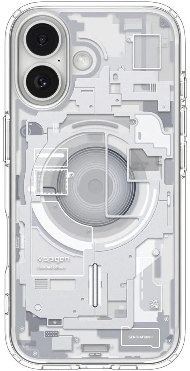 Spigen Ultra Hybrid MagSafe Hoesje iPhone 17 Zero One - Zwart