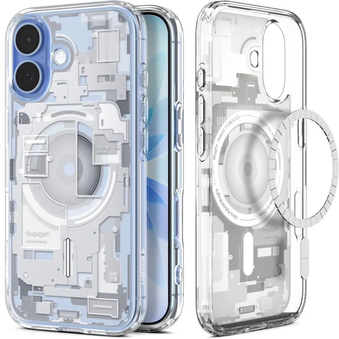 Spigen Ultra Hybrid MagSafe Hoesje iPhone 17 Zero One - Zwart