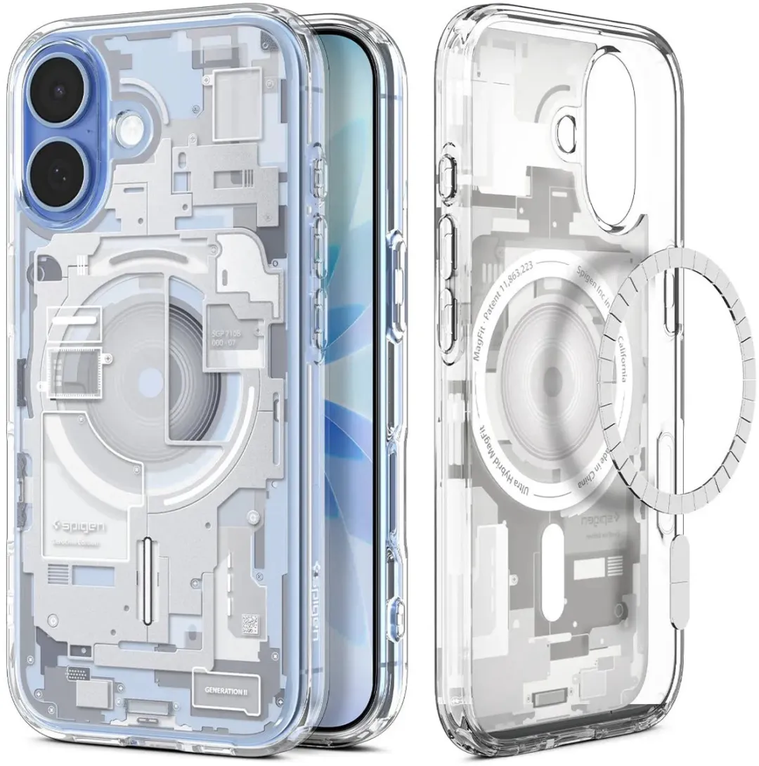 Spigen Ultra Hybrid MagSafe Hoesje iPhone 17 Zero One - Zwart - afbeelding 6 van 6