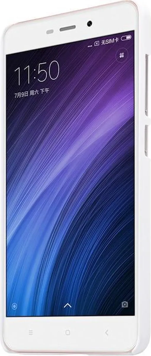Nillkin Frosted Shield Hoesje Xiaomi Redmi 4A - Wit - afbeelding 4 van 6