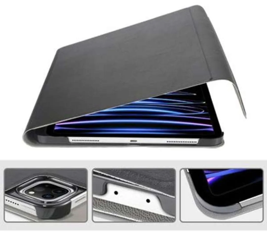 Just in Case Cazy Tablet Hoes 9759930 - iPad Pro 12.9 2021/2022 - Bluetooth Toetsenbord - Zwart
