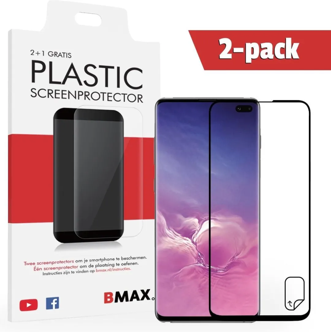 BMAX Screenprotector Samsung Galaxy S10+