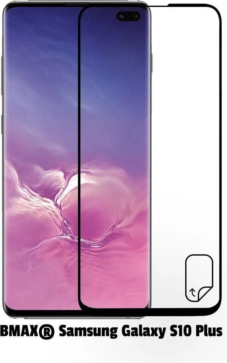 BMAX Screenprotector Samsung Galaxy S10+ - 2 Stuks