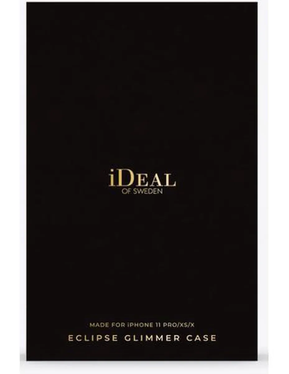 iDeal of Sweden iPhone 11 Pro Hoesje Eclipse Glimmer - Zwart/Goud/Zilver - afbeelding 4 van 6