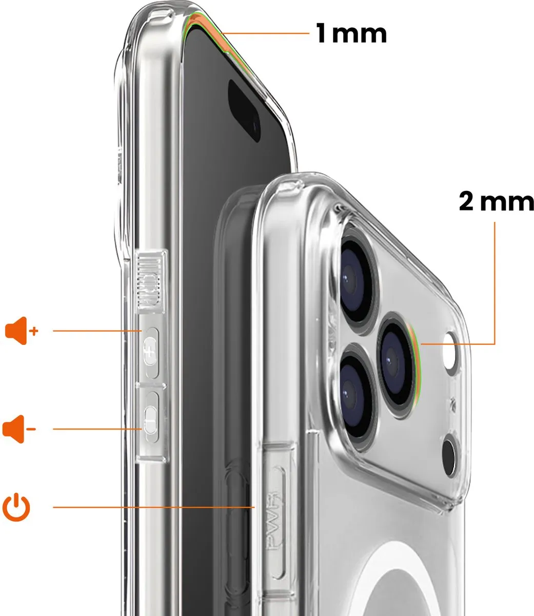 Spigen Ultra Hybrid T MagSafe Hoesje iPhone 17 Pro Max - Zwart