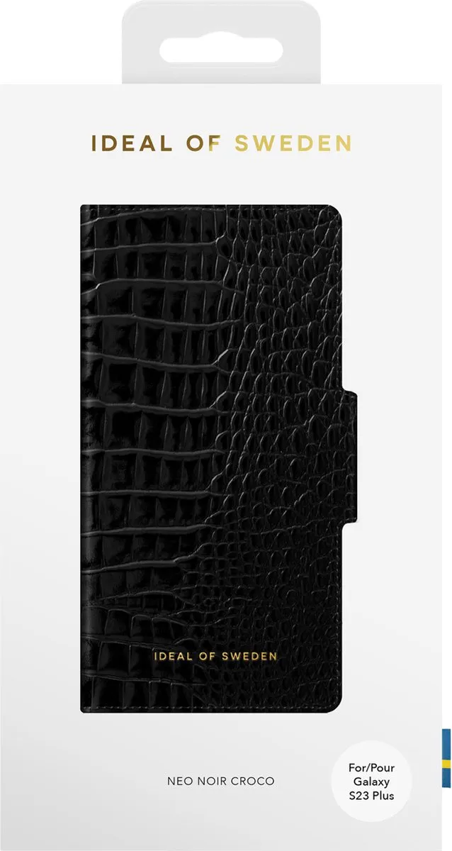 iDeal of Sweden Atelier Wallet Hoesje - Samsung Galaxy S23 Plus - 2 Pasjes - Zwart - afbeelding 2 van 6